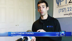 Dr. Matthew Fiano of PT2Go Physical Therapy